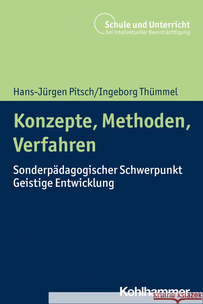 Konzepte - Verfahren - Methoden Pitsch, Hans-Jürgen, Thümmel, Ingeborg 9783170404045 Kohlhammer