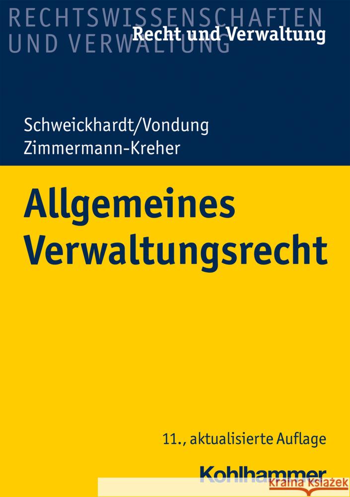 Allgemeines Verwaltungsrecht Bernd Brenndorfer Jurgen Fleckenstein Michael Frey 9783170405943