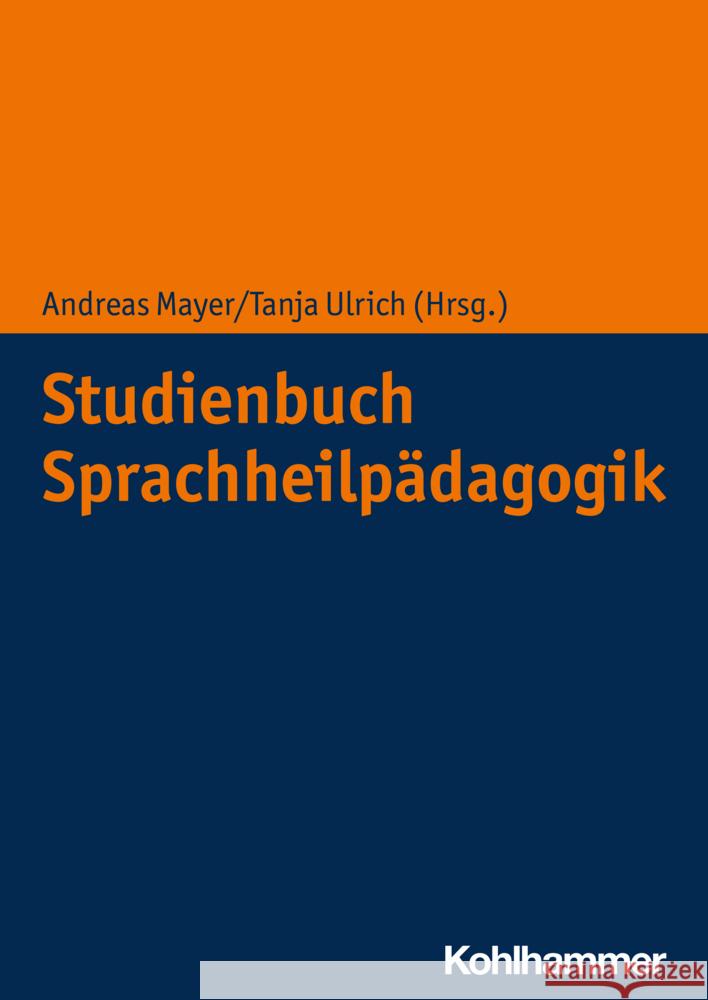 Studienbuch Sprachheilpädagogik  9783170418653 Kohlhammer