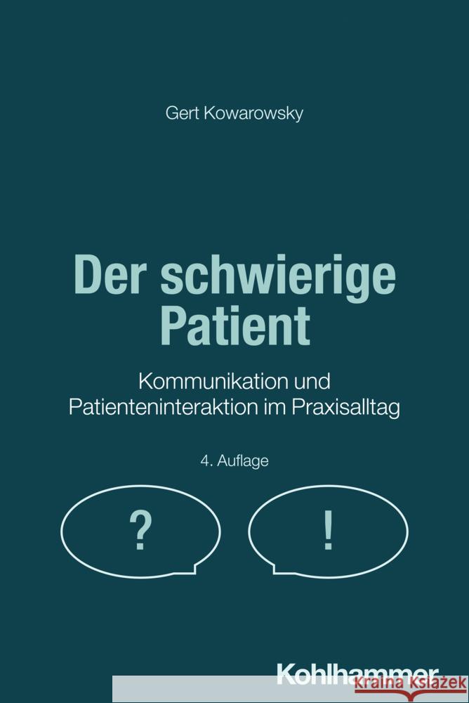 Der schwierige Patient Kowarowsky, Gert 9783170455603