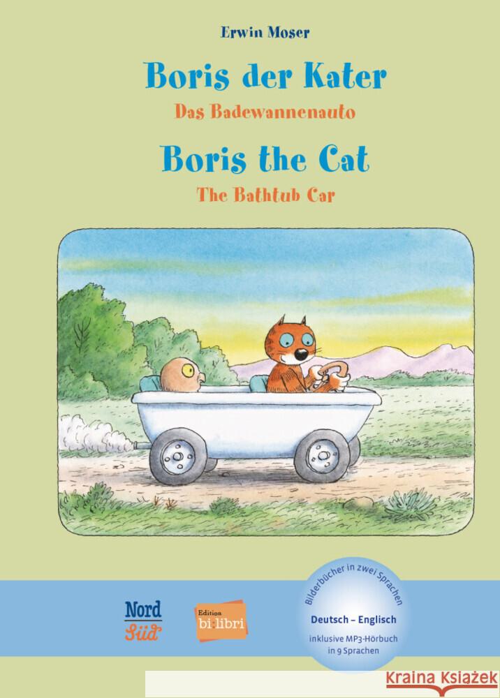 Boris der Kater - Das Badewannenauto Moser, Erwin 9783190296200 Hueber