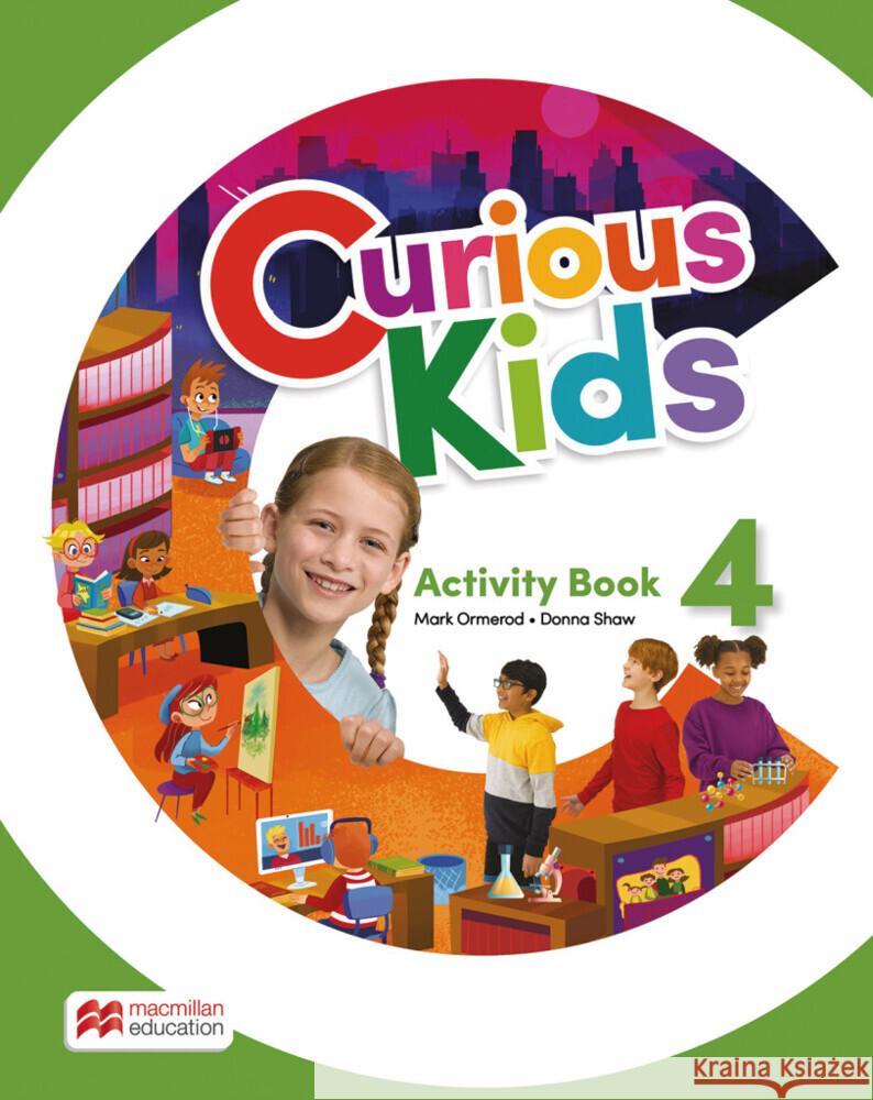 Curious Kids 4, m. 1 Buch, m. 1 Beilage Shaw, Donna, Mark Ormerod 9783191029210 Hueber