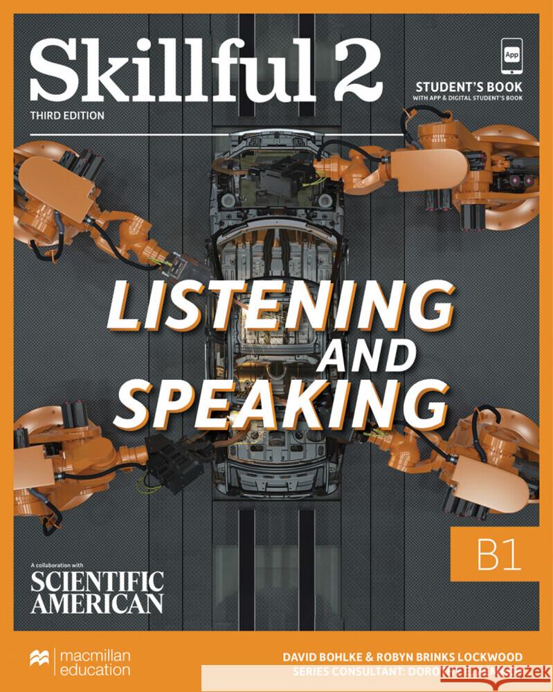 Skillful 3rd edition Level 2 - Listening and Speaking, m. 1 Buch, m. 1 Beilage Bohlke, David, Brinks Lockwood, Robyn 9783191425777