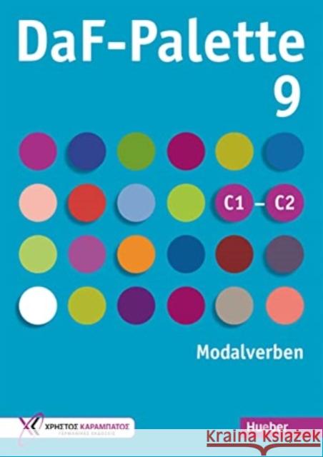 DaF-Palette 9: Modalverben Tippmann, Doris 9783192916847