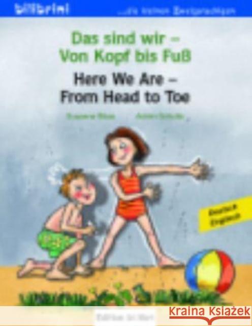 Das sind wir - Von Kopf bis Fuss / Here we are - From Head to Toe Susanne Bose 9783196395952 Max Hueber Verlag