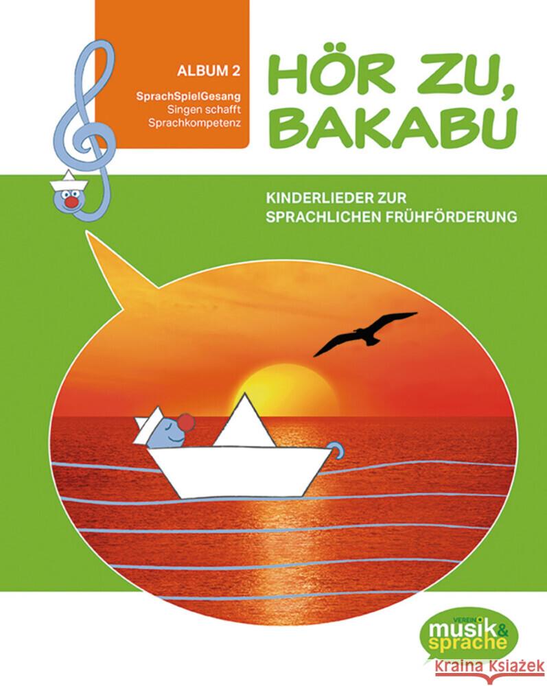 Hör zu, Bakabu - Album 2, m. 1 Audio-CD Auhser, Ferdinand 9783199196013