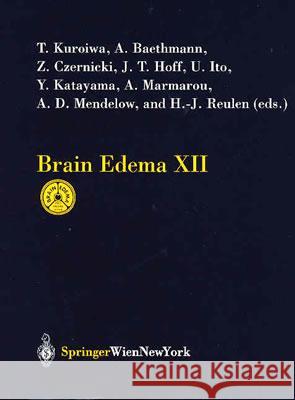 Brain Edema XII: Proceedings of the 12th International Symposium, Hakone, Japan, November 10-13, 2002 Kuroiwa, T. 9783211009192 Springer