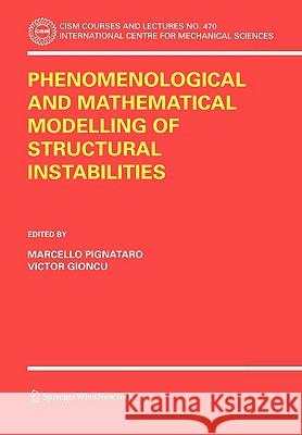 Phenomenological and Mathematical Modelling of Structural Instabilities Marcello Pignataro Victor Gioncu 9783211252925