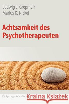 Achtsamkeit Des Psychotherapeuten Ludwig Grepmair Marius Nickel 9783211720561 Springer