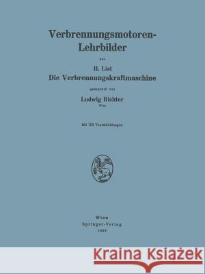 Verbrennungsmotoren-Lehrbilder Ludwig Richter 9783211800768
