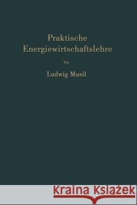 Praktische Energiewirtschaftslehre Ludwig Musil 9783211801130