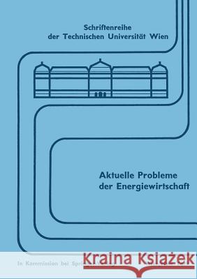 Aktuelle Probleme Der Energiewirtschaft L. Bauer 9783211814499