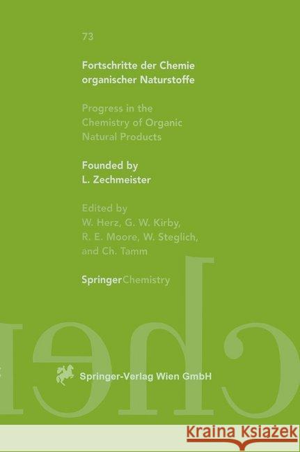Fortschritte Der Chemie Organischer Naturstoffe / Progress in the Chemistry of Organic Natural Products Fukai, T. 9783211830192 Springer