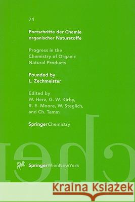 Fortschritte Der Chemie Organischer Naturstoffe / Progress in the Chemistry of Organic Natural Products Garai, S. 9783211830338 Springer