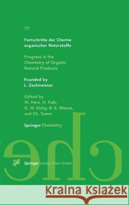 Fortschritte Der Chemie Organischer Naturstoffe: Progress in the Chemistry of Organic Natural Products Ayer, W. a. 9783211832646 Springer Vienna