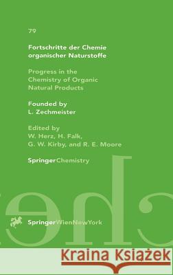 Fortschritte Der Chemie Organischer Naturstoffe / Progress in the Chemistry of Organic Natural Products Braekman, J. C. 9783211833612 Springer