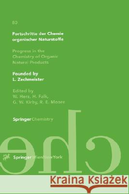 Fortschritte Der Chemie Organischer Naturstoffe / Progress in the Chemistry of Organic Natural Products Chang, C. W. J. 9783211834282 Springer