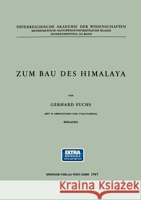 Zum Bau Des Himalaya Fuchs, G. 9783211863435 Springer