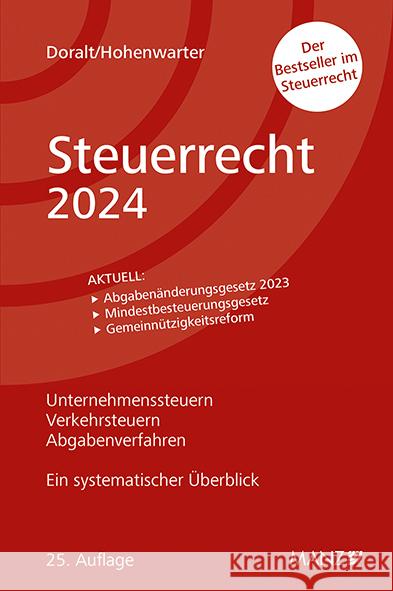 Steuerrecht 2024 Doralt, Werner, Hohenwarter-Mayr, Daniela 9783214255657