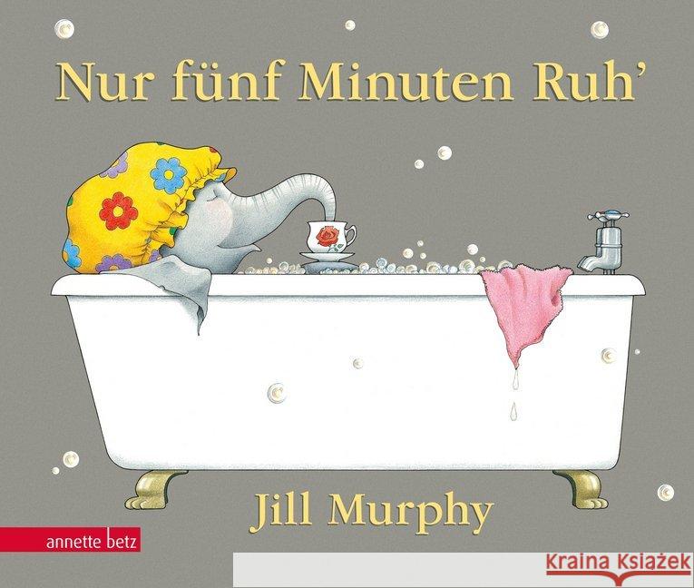 Nur fünf Minuten Ruh', Midi-Ausgabe : Bilderbuch. Ungekürzte Ausgabe Murphy, Jill 9783219118278