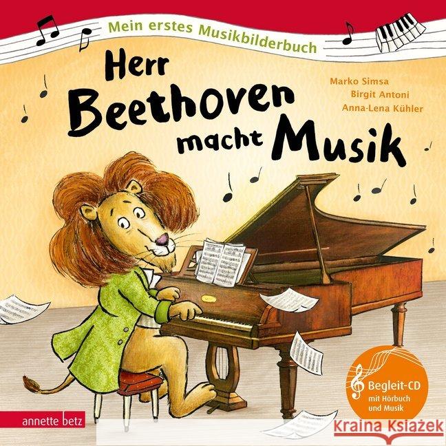 Herr Beethoven macht Musik, m. Audio-CD Simsa, Marko 9783219118599 Betz, Wien