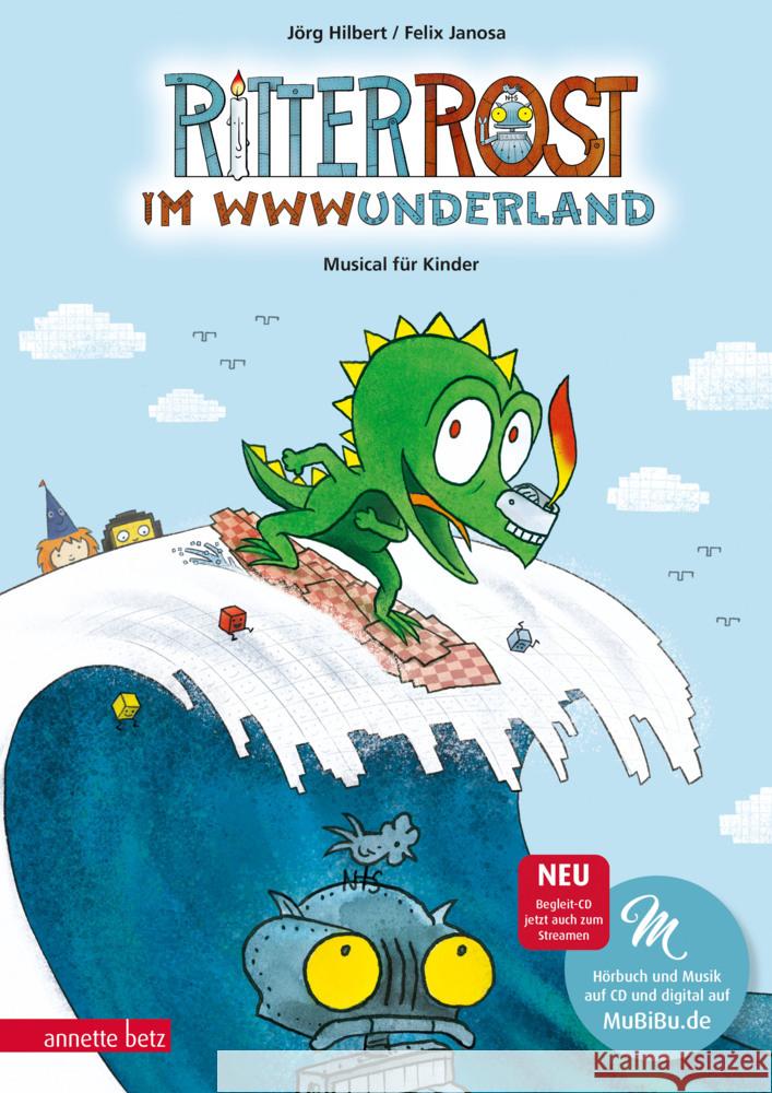 Ritter Rost 20: Ritter Rost im WWWunderland (Ritter Rost mit CD und zum Streamen, Bd. 20) Janosa, Felix, Hilbert, Jörg 9783219119268