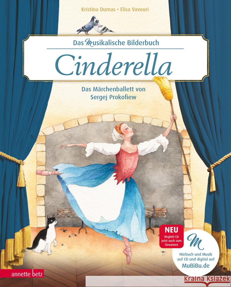 Cinderella (Das musikalische Bilderbuch mit CD) Dumas, Kristina 9783219119435