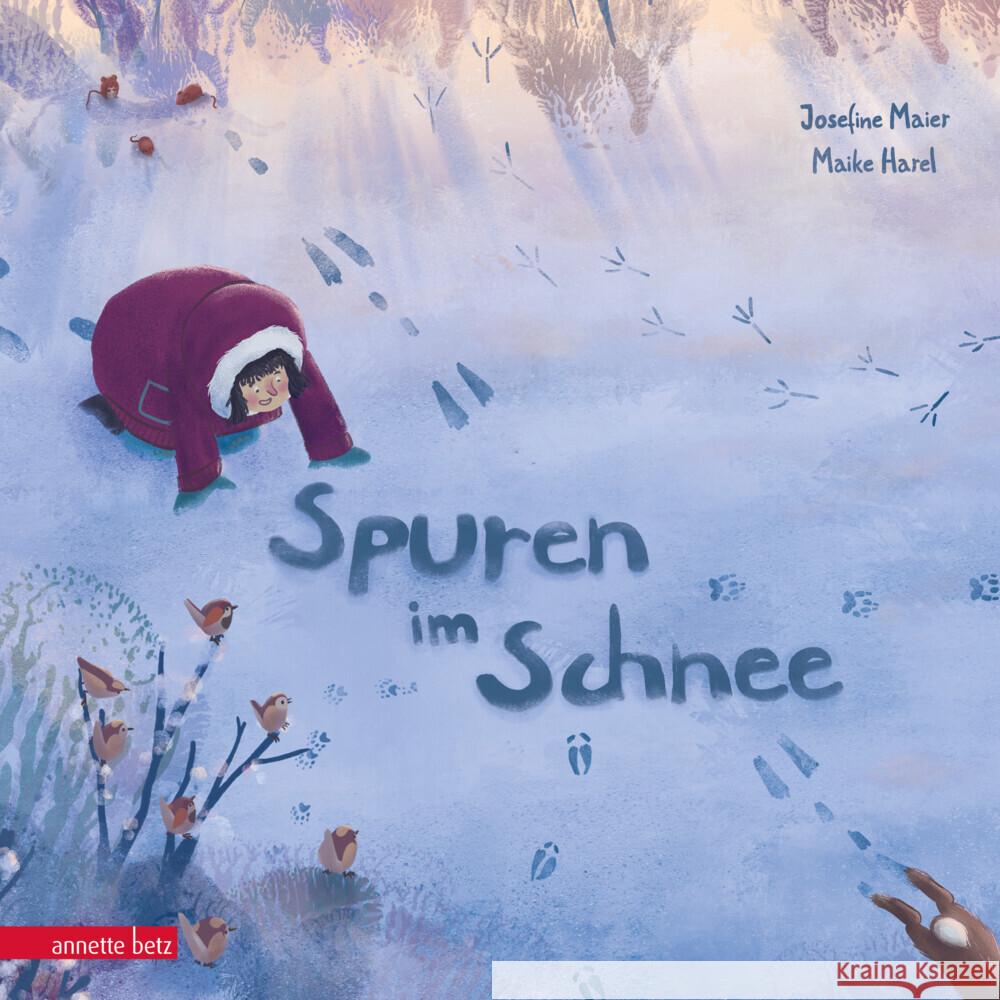 Spuren im Schnee - Ein poetisches Winterabenteuer für Kinder ab 3 Jahren Harel, Maike 9783219120202