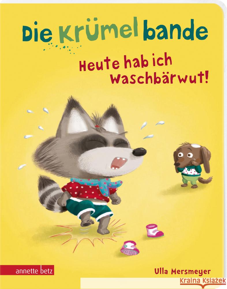 Die Krümelbande - Heute hab ich Waschbärwut! Mersmeyer, Ulla 9783219120356