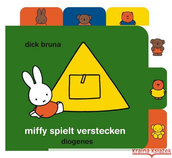 Miffy spielt Verstecken Bruna, Dick 9783257012316 Diogenes