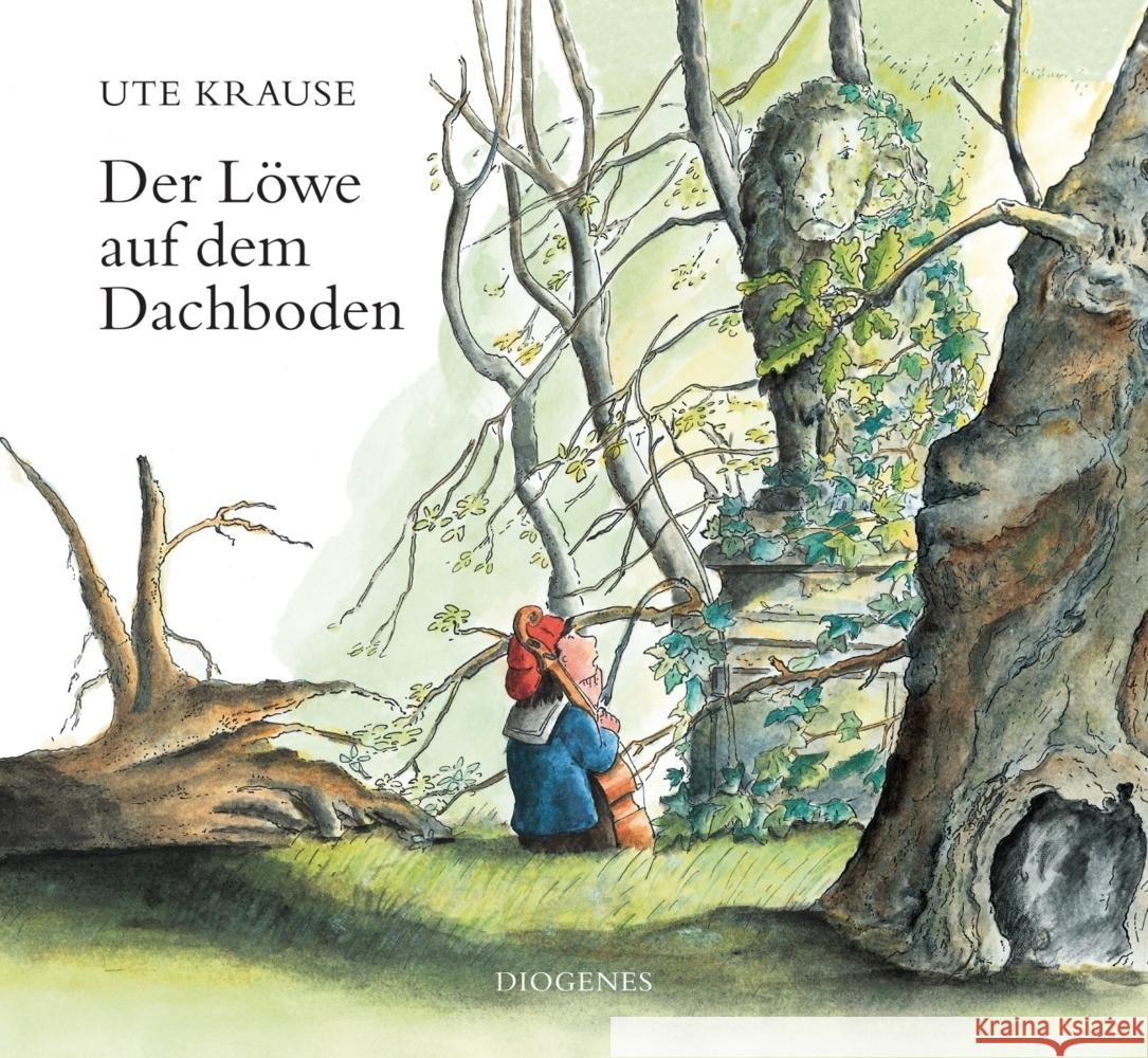 Der Löwe auf dem Dachboden Krause, Ute 9783257012613 Diogenes