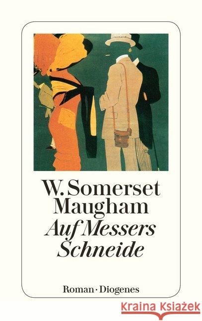 Auf Messers Schneide : Roman Maugham, William Somerset Scarpi, N. O.    9783257200881 Diogenes