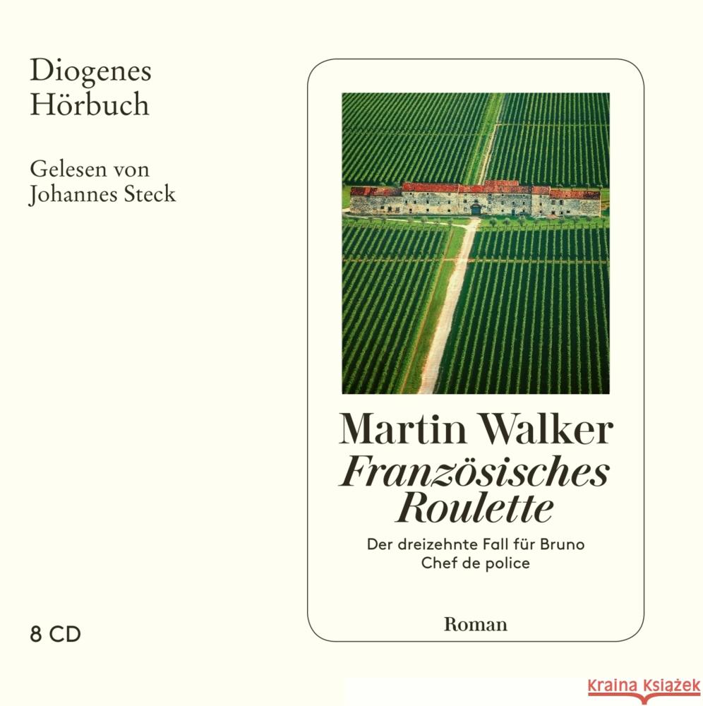 Französisches Roulette, 8 Audio-CD Walker, Martin 9783257804294 Diogenes