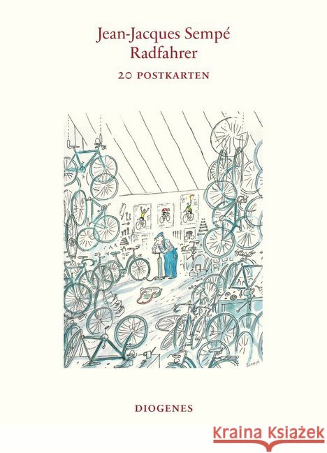Radfahrer (Postkartenbuch) : 20 Postkarten Sempé, Jean-Jacques 9783257889901