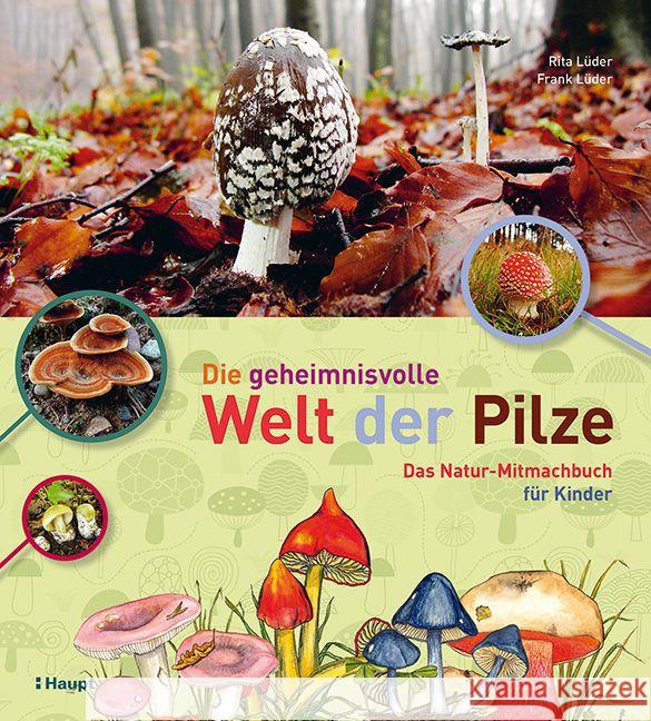 Die geheimnisvolle Welt der Pilze : Das Natur-Mitmachbuch für Kinder Lüder, Rita; Lüder, Frank 9783258079110 Haupt