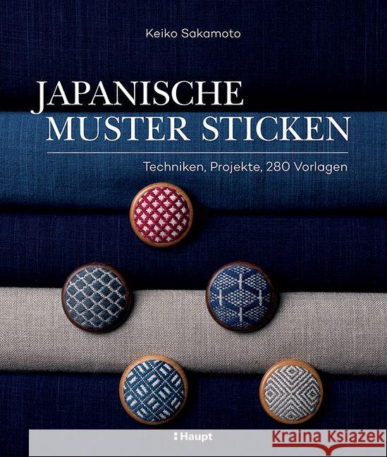 Japanische Muster sticken Sakamoto, Keiko 9783258602776 Haupt