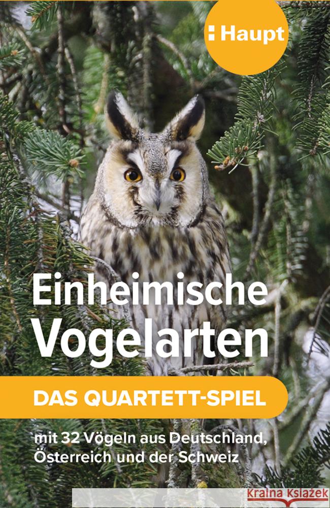 Einheimische Vogelarten - das Quartett-Spiel Haupt Verlag 9783258800028