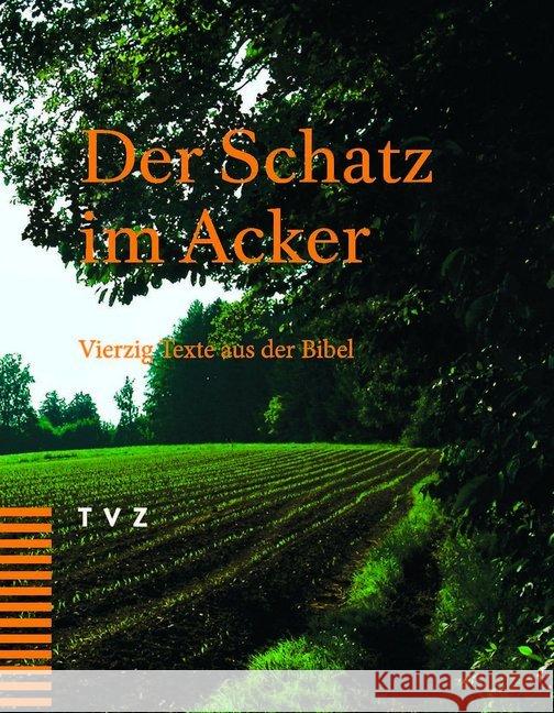 Der Schatz Im Acker: Vierzig Texte Aus Der Bibel Evang-Ref Landeskirche Kanton, Zurich 9783290182878