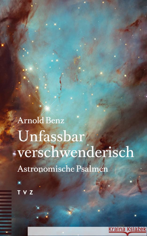 Unfassbar verschwenderisch Benz, Arnold 9783290185275 TVZ Theologischer Verlag