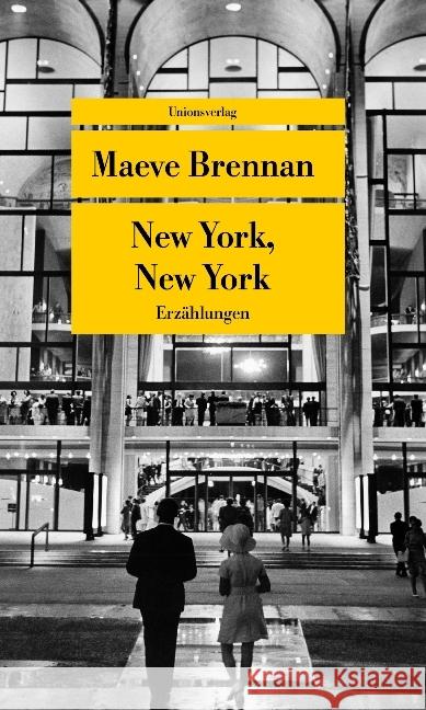 New York, New York : Erzählungen Brennan, Maeve 9783293207349