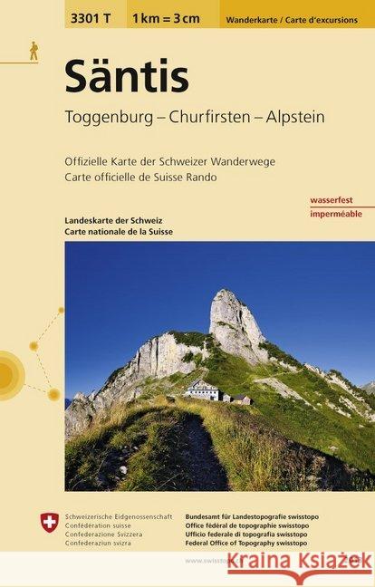 Santis: 2020  9783302333014 Swisstopo, Switzerland