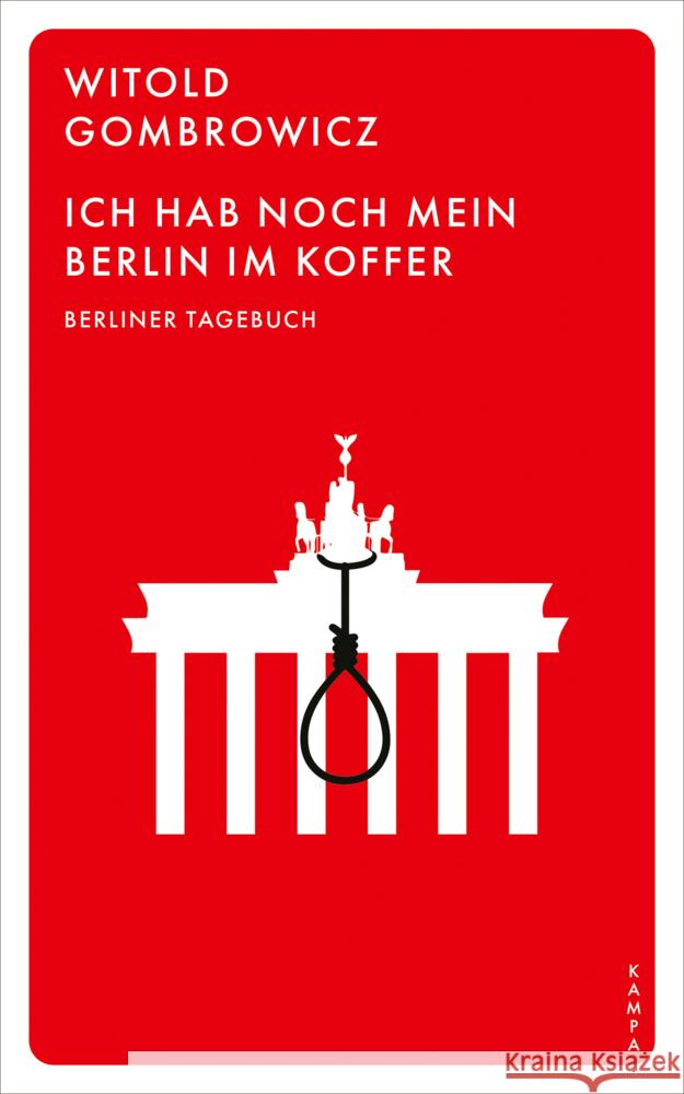 Ich hab noch mein Berlin im Koffer Gombrowicz, Witold 9783311101161