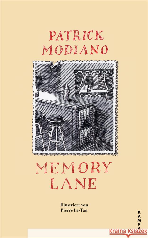 Memory Lane Modiano, Patrick 9783311101444 Kampa Verlag