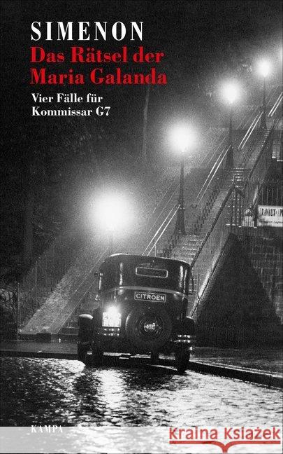 Das Rätsel der Maria Galanda : Vier Fälle für Kommissar G7 Simenon, Georges 9783311132004 Kampa Verlag