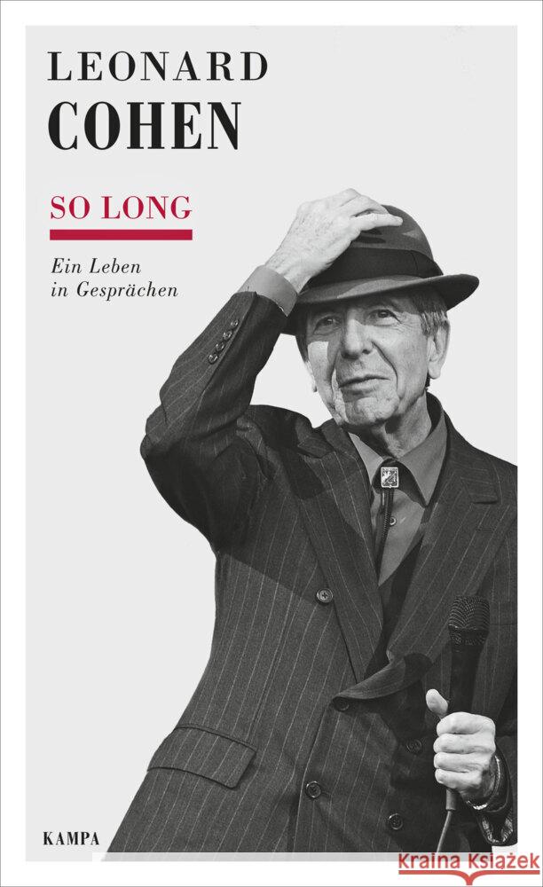 So long Cohen, Leonard 9783311140214 Kampa Verlag