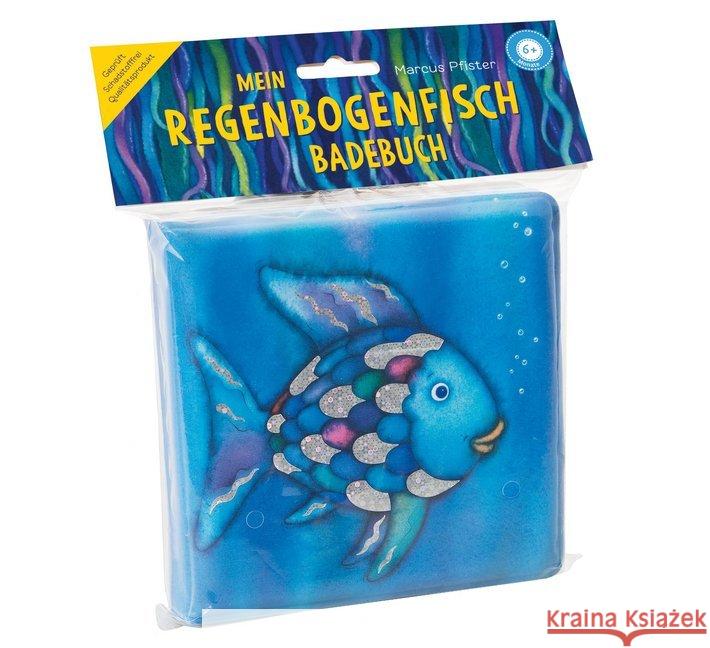Mein Regenbogenfisch Badebuch : Ein vergnüglicher Badespaß für die Kleinsten Pfister, Marcus 9783314101076 Nord-Süd-Verlag