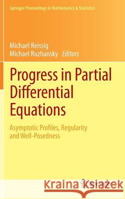 Progress in Partial Differential Equations: Asymptotic Profiles, Regularity and Well-Posedness Reissig, Michael 9783319001241 Springer