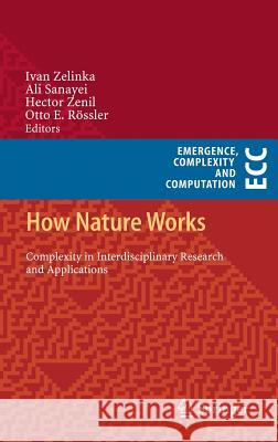 How Nature Works: Complexity in Interdisciplinary Research and Applications Zelinka, Ivan 9783319002538 Springer
