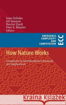 How Nature Works: Complexity in Interdisciplinary Research and Applications Zelinka, Ivan 9783319002538