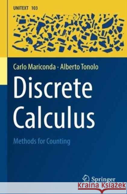 Discrete Calculus: Methods for Counting Mariconda, Carlo 9783319030371 Springer